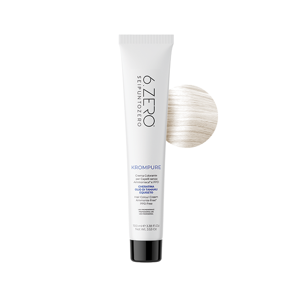 Vopsea permanenta fara amoniac 6.Zero KromPure 000 100ml