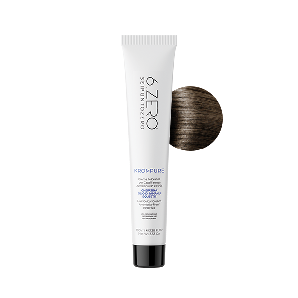 Vopsea permanenta fara amoniac 6.Zero KromPure 6.0 100ml