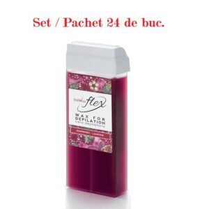 Ceara de unica folosinta zmeura ItalWax Flex Rasberry 100ml