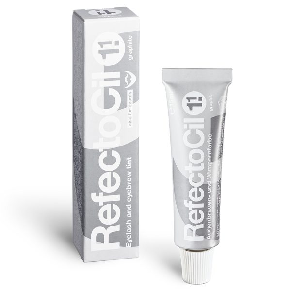 Vopsea de gene si sprancene Refectocil gri grafit nr. 1.1 Vopsea de gene si sprancene Refectocil gri grafit nr. 1.1