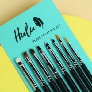 Set Pensule machiaj Perfect Cat Eye Hulu 8 buc