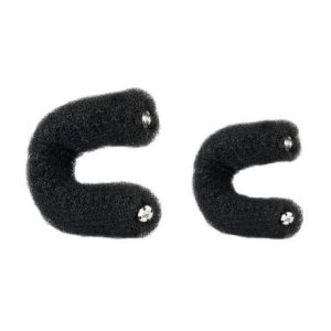 Burete pentru coc cu capsă 23 cm negru