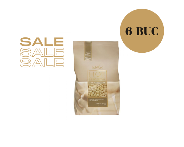 Ceara Elastica Perle, Granule Film Ciocolata Alba ItalWax
