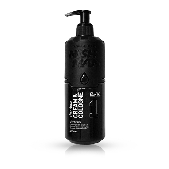 After shave crema NISH MAN 1 400 ml After shave crema NISH MAN 1 400 ml