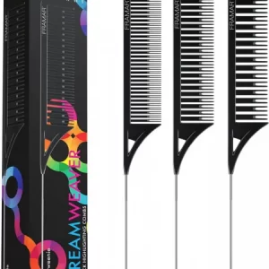 Framar Dreamweaver Black Set piepteni pentru separarea suvitelor 3buc