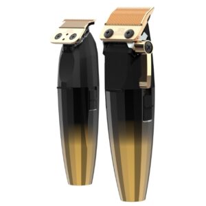 Set combo - JRL - Masina de tuns + Masina de contur - F2020T - Gold - Fara fir