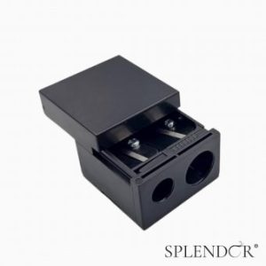 Ascutitoare dubla pentru creioane cosmetice si cui curatare A014