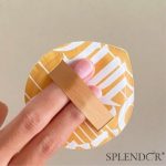 Burete Machiaj Splendor Super Soft si Gros Auriu XL 1 buc Burete Machiaj Splendor Super Soft si Gros Auriu XL 1 buc