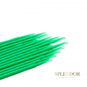 Microaplicatoare precizie 1.5 mm verde 100 buc A019