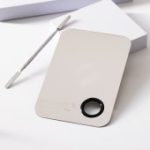 Paleta metalica Splendor dreptunghiulara si spatula pentru mixare2 Paleta metalica Splendor dreptunghiulara si spatula pentru mixare