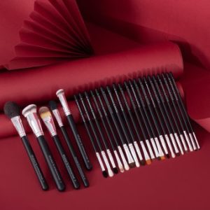 Set 25 pensule profesionale Splendor All You Need par fibre moi sintetice capra ponei + borseta SP003