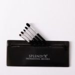 Set 5 pensule profesionale Splendor pentru ochi par capra neagra si ponei + borseta SP008 2 Set 5 pensule profesionale Splendor pentru ochi par capra neagra si ponei + borseta SP008