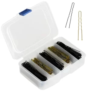 Set ace de par pentru coafura aurii și negre 350 buc