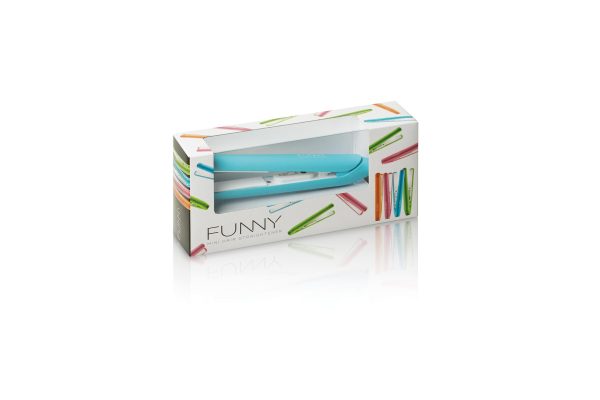 Placa pentru indreptat parul profesionala mini blue Sthauer Funny