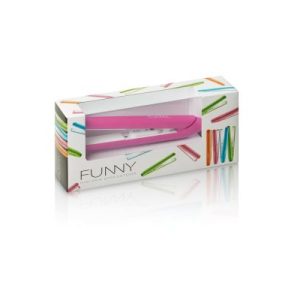 Placa pentru indreptat parul profesionala mini pink Sthauer Funny