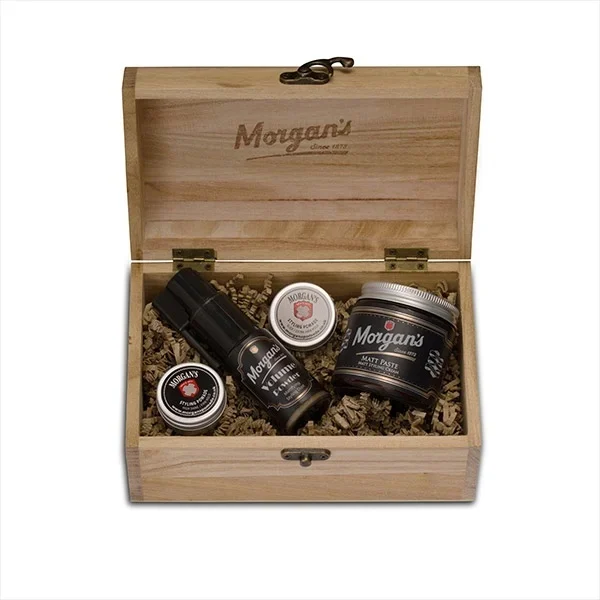 Set Morgan's Wooden Volume & Style Chest