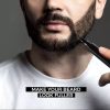 Set marker contur barba si perie fade saten inchis Pop Barbers2