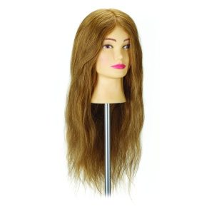 Cap de manechin 100% par natural indian 60cm