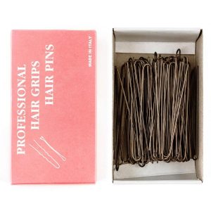 Sabrina Ace de par drepte netede pentru coafuri 7cm 200gr maro aurii