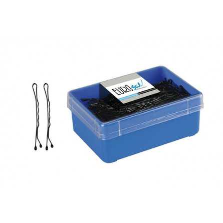 Eurostil Agrafe de par ondulate 5cm 300buc negre Eurostil Agrafe de par ondulate 5cm 300buc negre