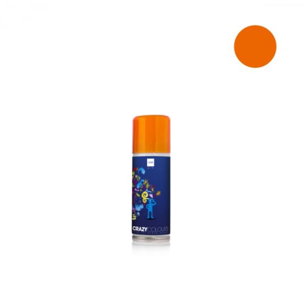 Spray colorant pentru par CRAZY COLOURS portocaliu