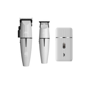 Set Combo JRL Onyx Masina de tuns, masina de contur, shaver albe