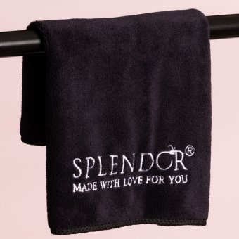 prosop textil splendor 30x30 cm negru 1855 1